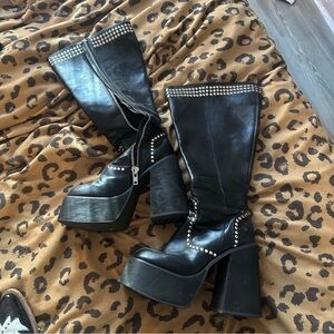 Delia’s Shut Up & Drive Knee High Boots
